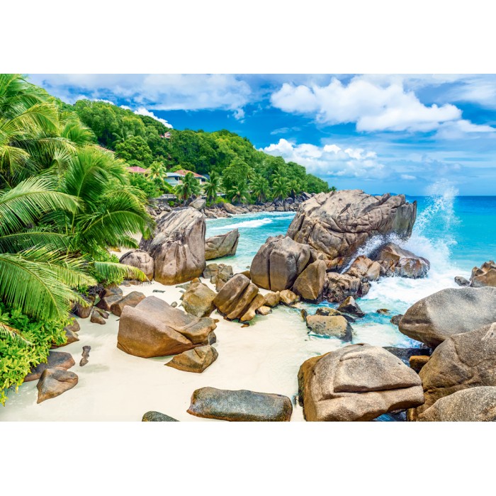 Puzzle La Digue Island, Seychelles