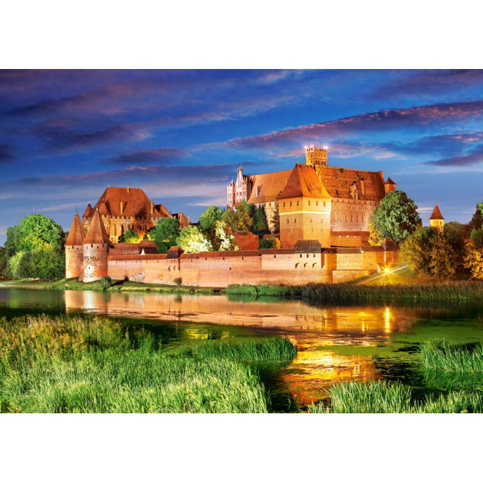 Puzzle Dvorac Malbork, Poljska