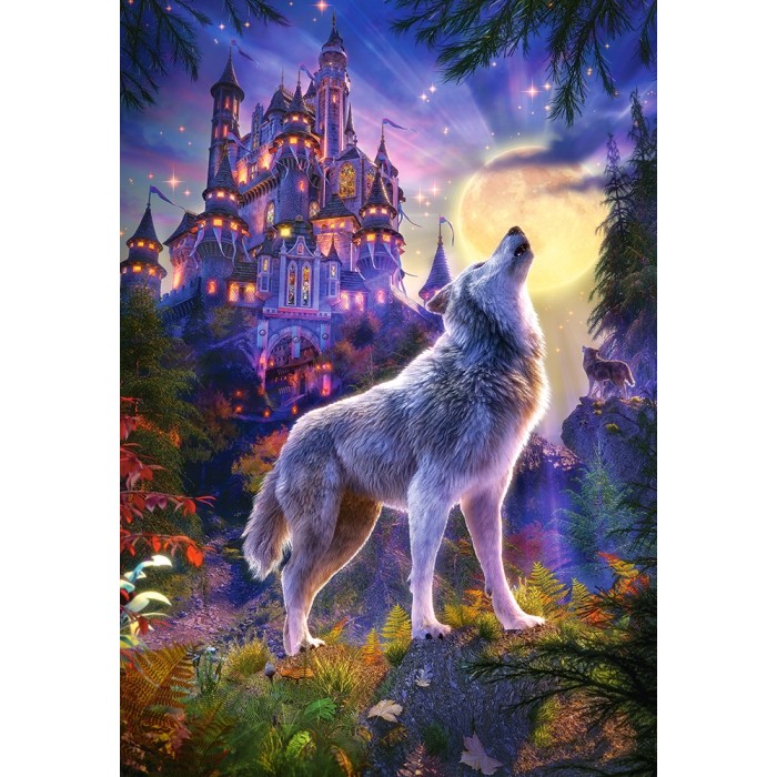 Puzzle Burg Wolf