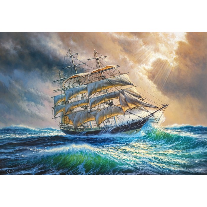 Puzzle Jedrenje uprkos nedaćama