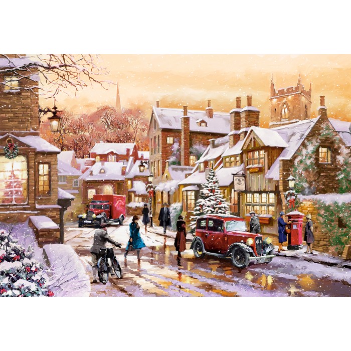 Puzzle Zimska nostalgija