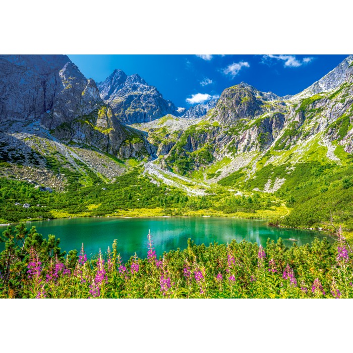 Puzzle Zelene Pleso, Tatre, Slovačka