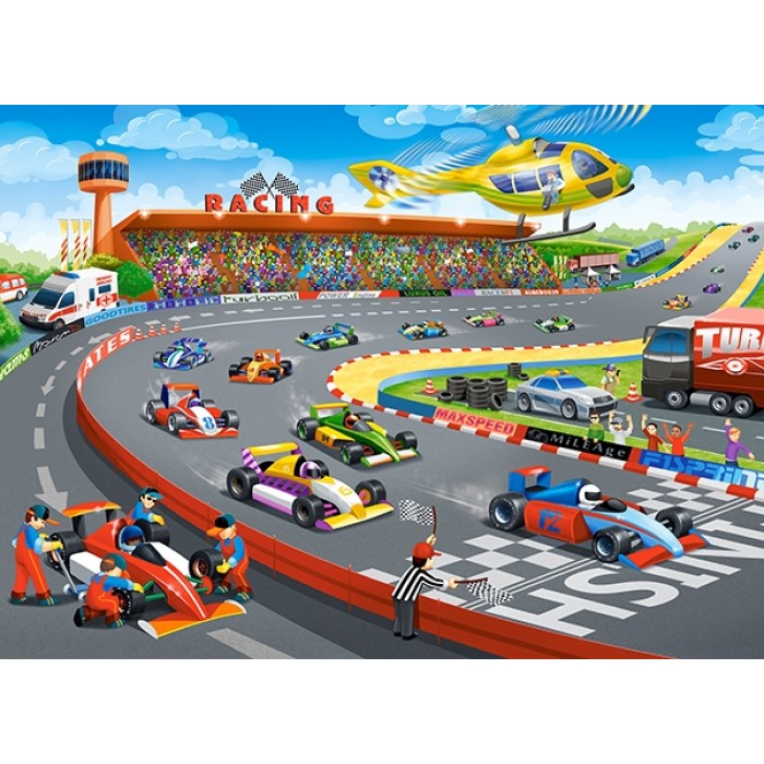 Puzzle Formula Racing