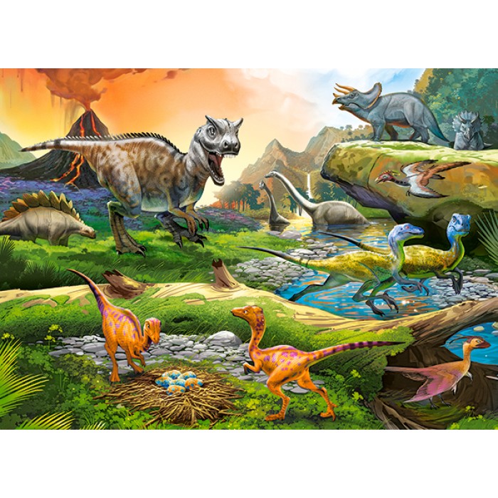 Puzzle World of Dinosaurs