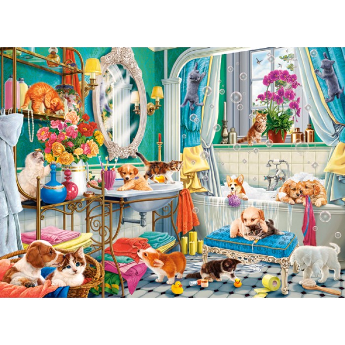 Puzzle Crazy Pet Bath