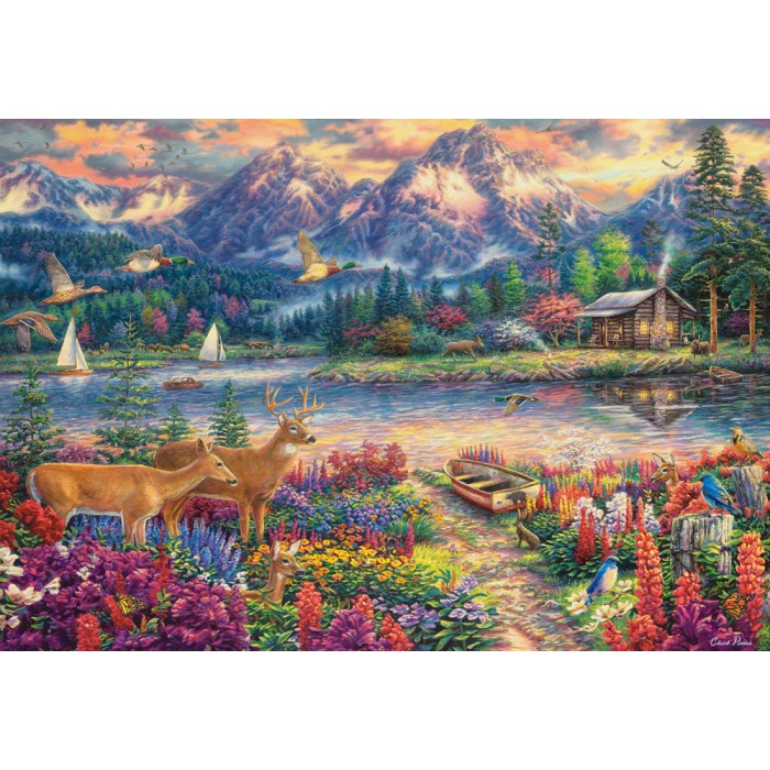 Puzzle Spring Mountain Majesty