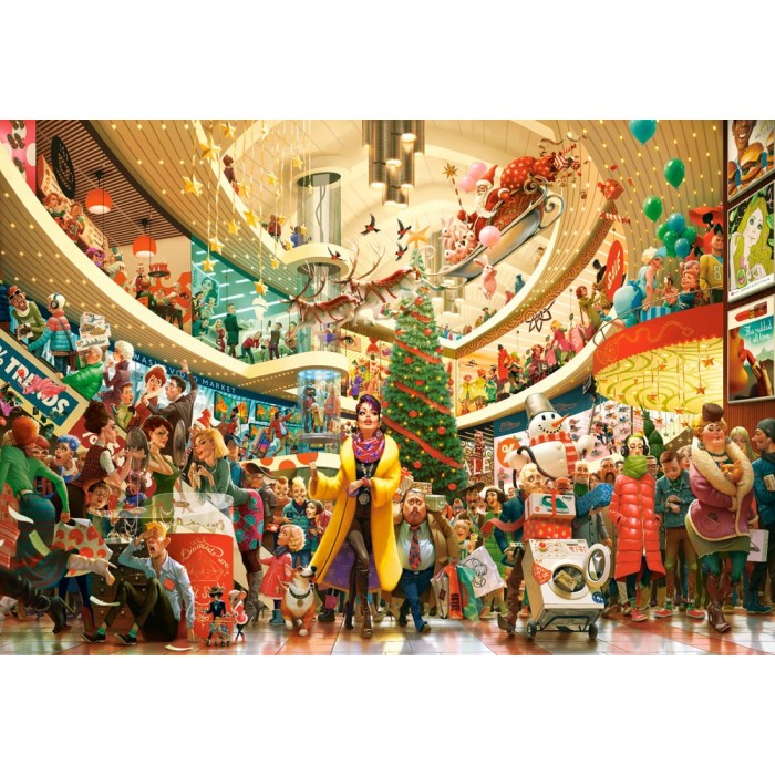 Puzzle Art Collection - Vreva kupovine