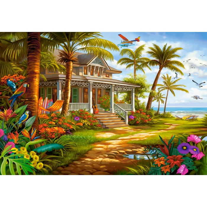 Puzzle Kuća palmi