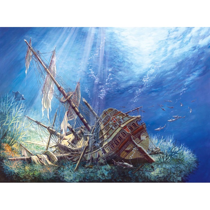 Puzzle Olupina broda