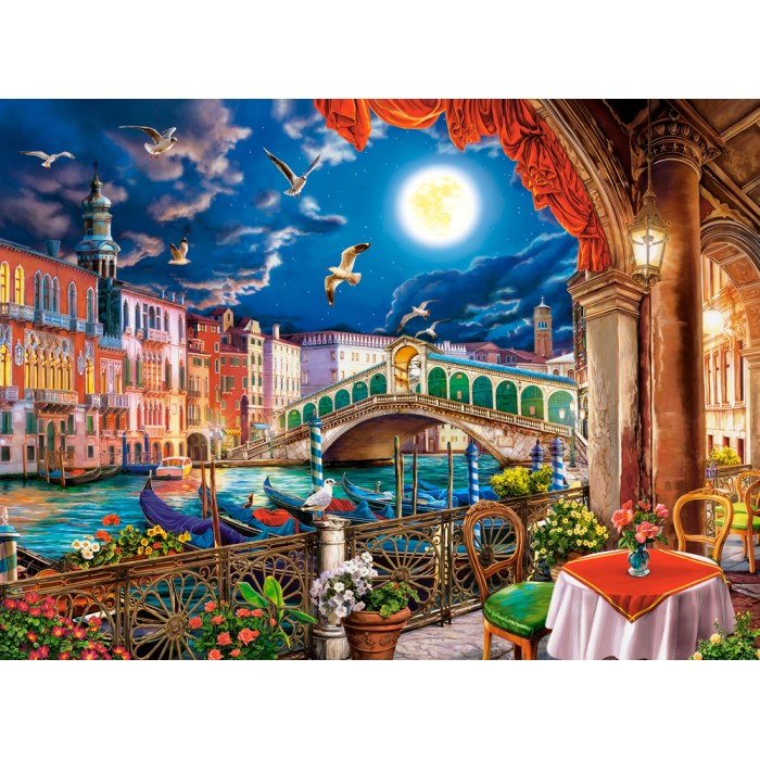 Puzzle Romantična noć u Veneciji