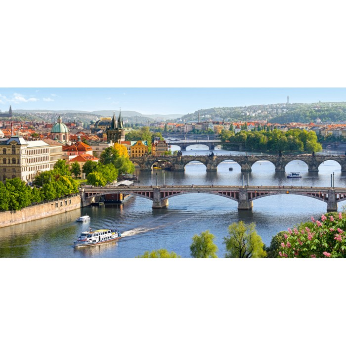 Puzzle Karlov most, Prag, Češka