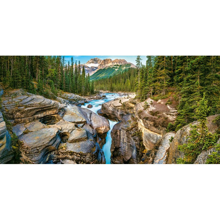 Puzzle Mistaya Canyon, Banff National Park, Kanada