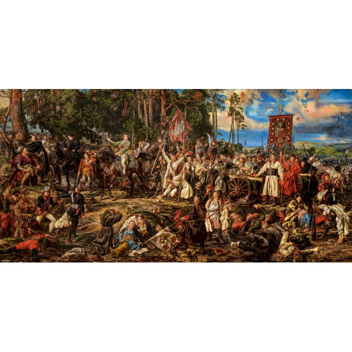 Puzzle Art Collection - Kosciuszko u bici kod Raclawice, Jan Matejko