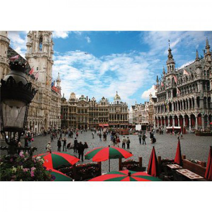 Puzzle Belgija: Grand Place, Brisel