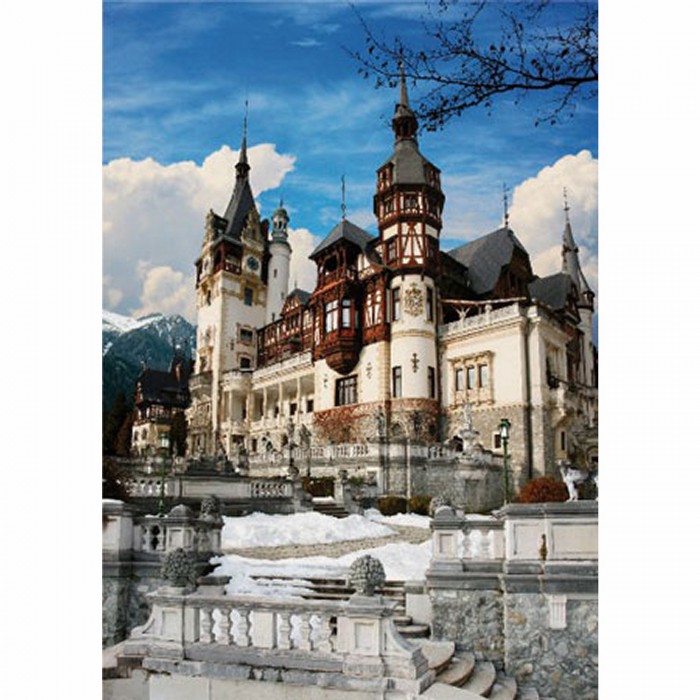 Puzzle Rumunija: Dvorac Peleš