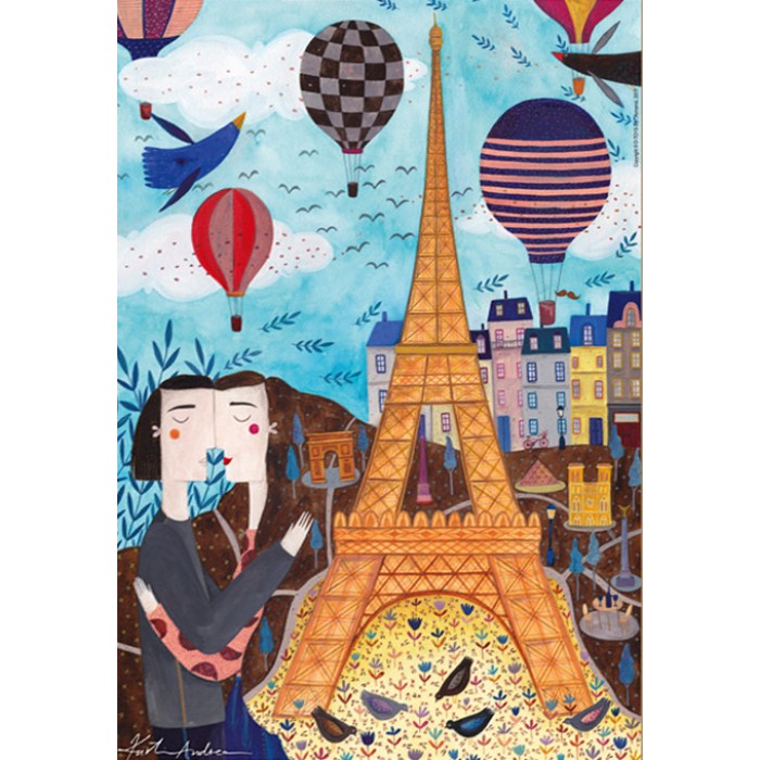 Puzzle Andrea Kürti: Pariz
