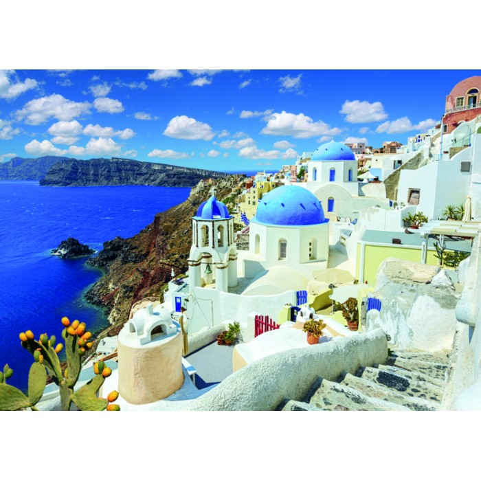Puzzle Discover Europe - Santorini