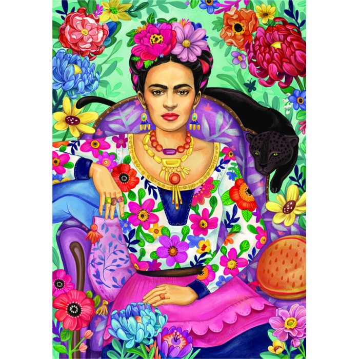 Puzzle Groos Zselyke - Frida Khalo