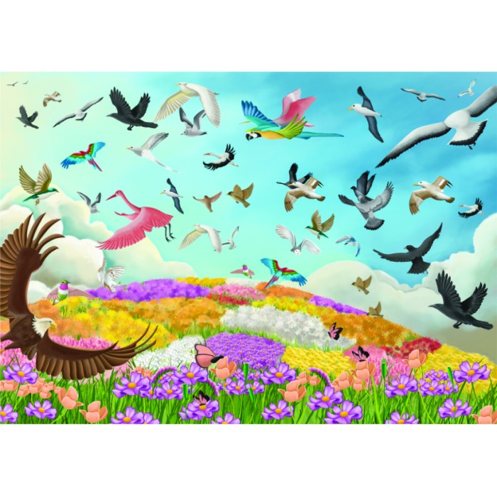 Puzzle Amazing Birds