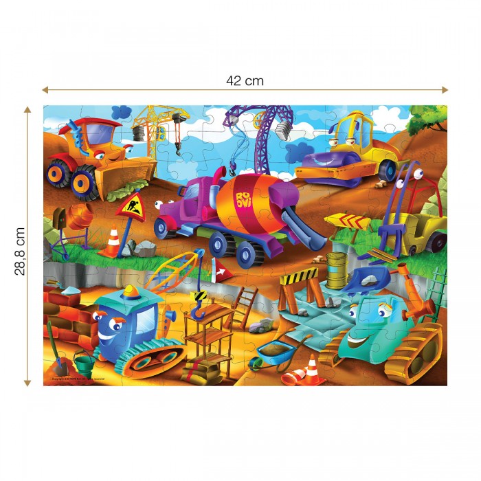 Puzzle Construction Vehicles