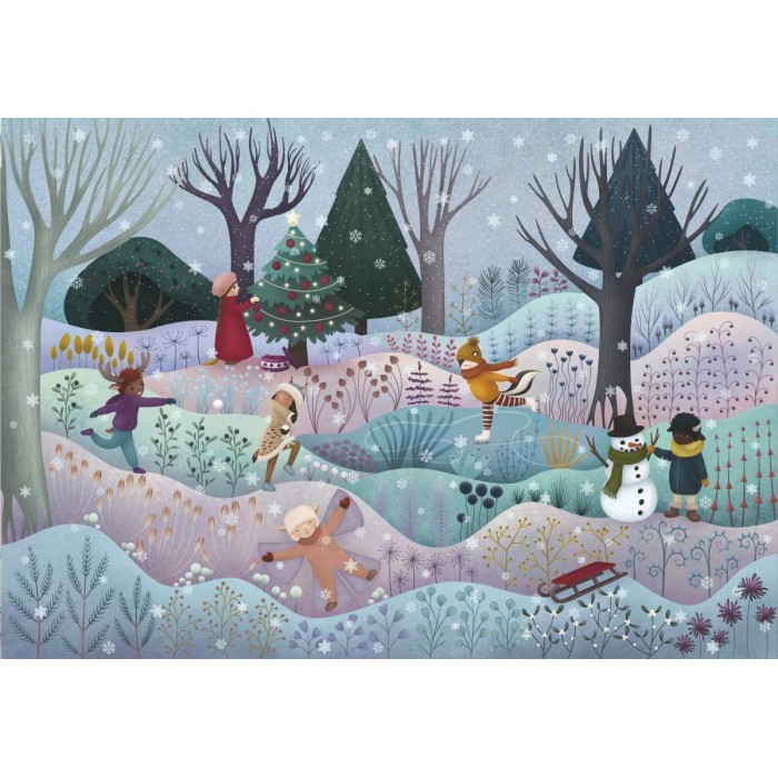 Puzzle Magic Forest, Winter