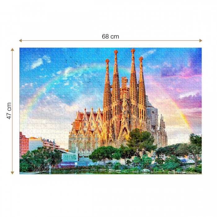 Puzzle Sagrada Familia, Barcelona, Spain