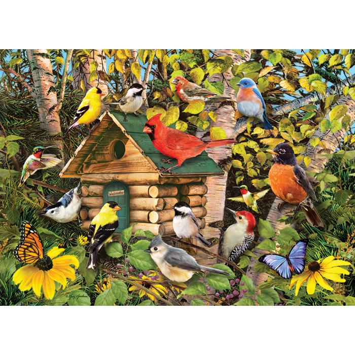 Puzzle Kućica za ptice