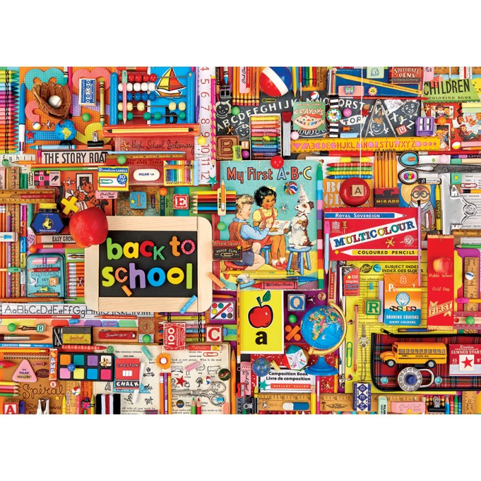 Puzzle Back to School