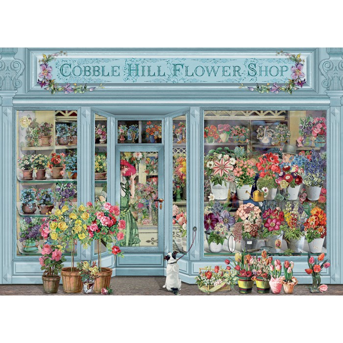Puzzle Parisian Flowers