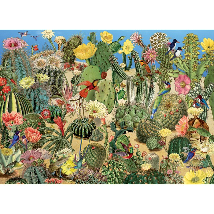 Puzzle Cactus Garden