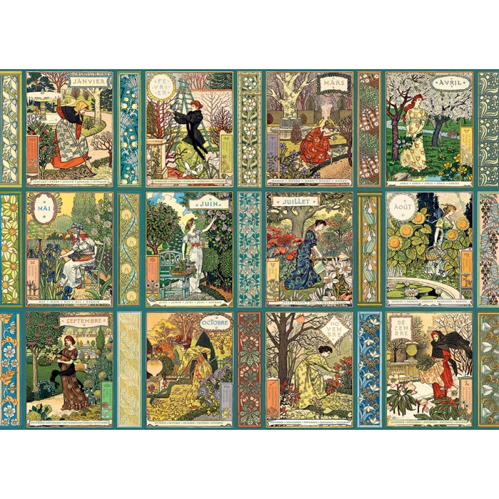 Puzzle Jardiniere - A Gardener's Calendar
