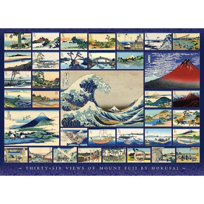 Puzzle Hokusai