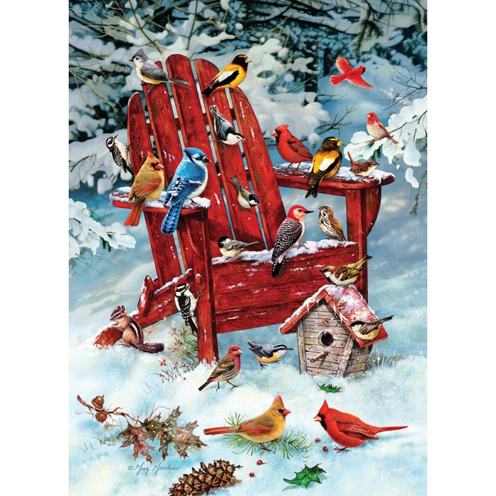 Puzzle Adirondack ptice