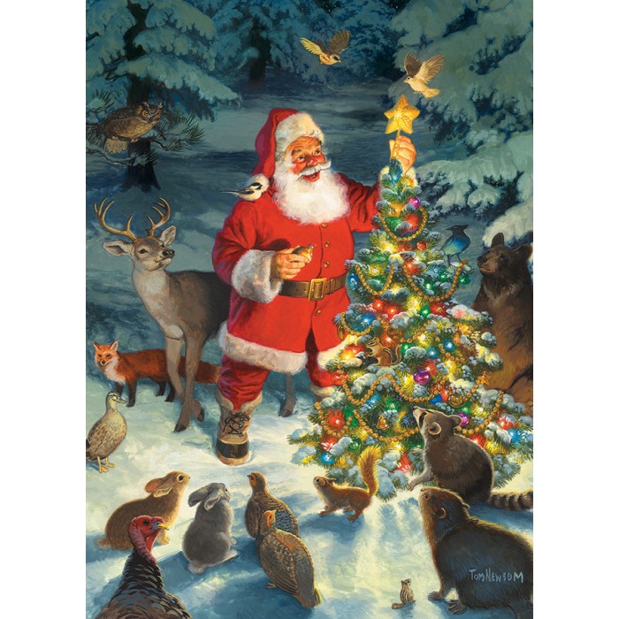 Puzzle Santa's Tree