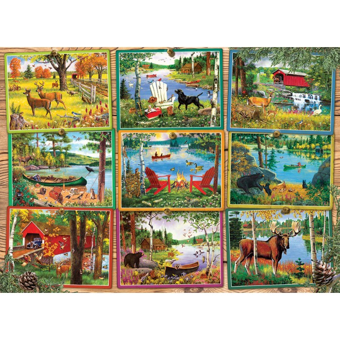 Puzzle Postcards from Lake Country