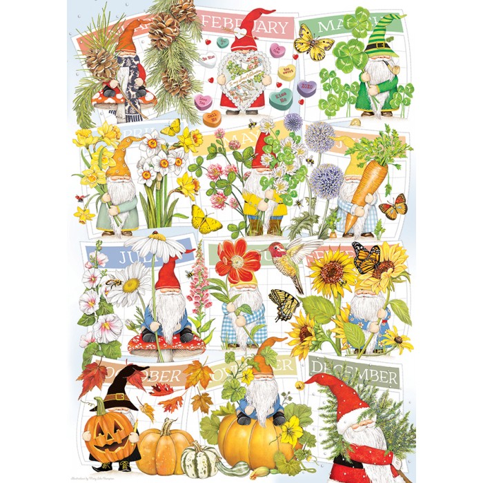 Puzzle Sretan život patuljaka