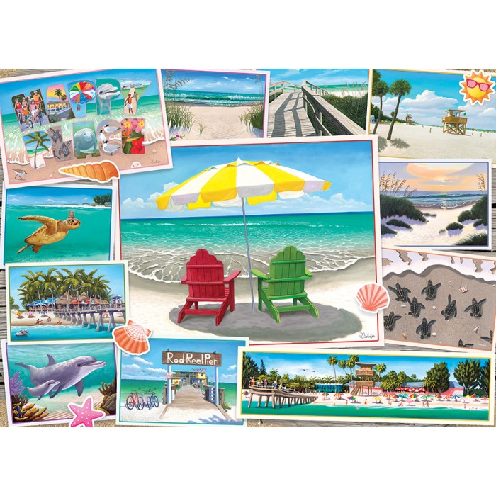 Puzzle Ovdje je sreća kod kuće