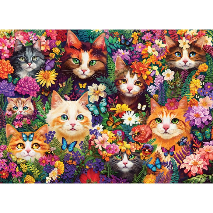 Puzzle Cvjetajući brkovi