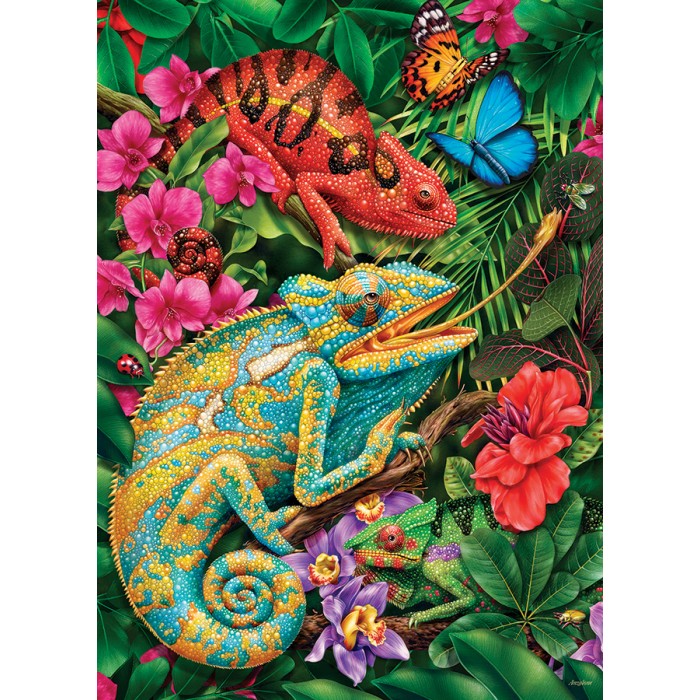 Puzzle Karma kameleon