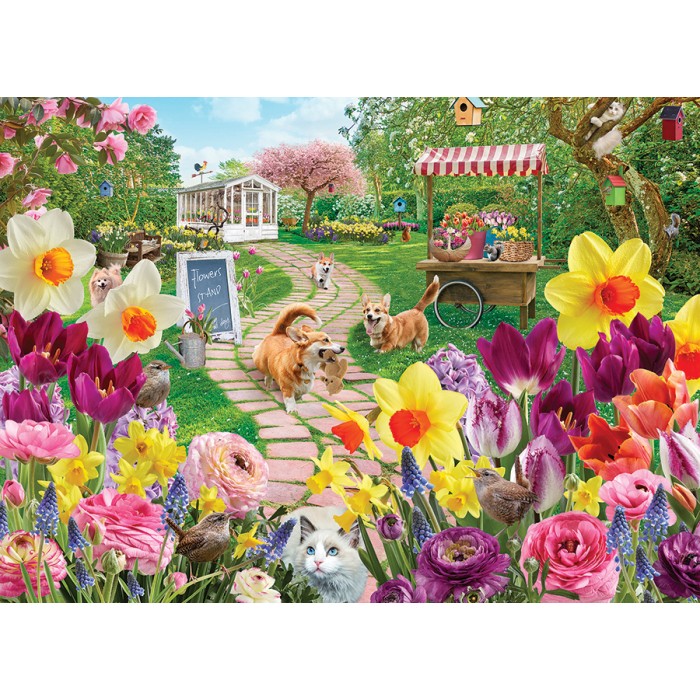 Puzzle Springtime Frolic