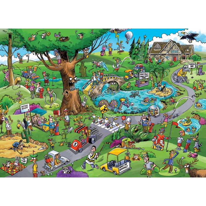 Puzzle DoodleTown: Par for the Course