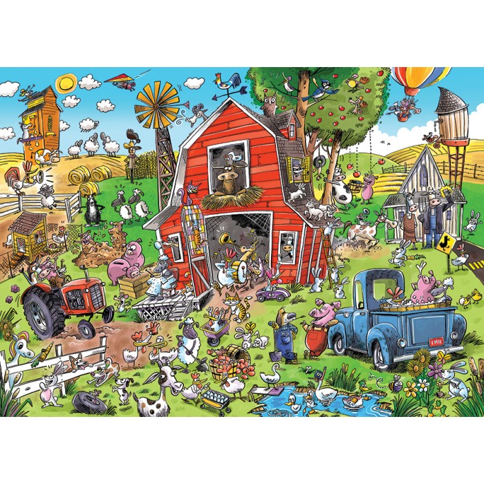 Puzzle DoodleTown: Farmyard Folly