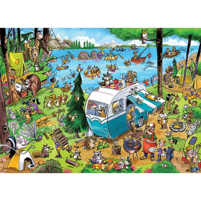 Puzzle DoodleTown: Zov divljine