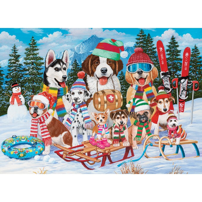 Puzzle Snježni dan!