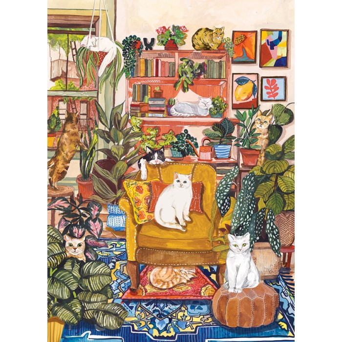 Puzzle Mogu sjediti na podu