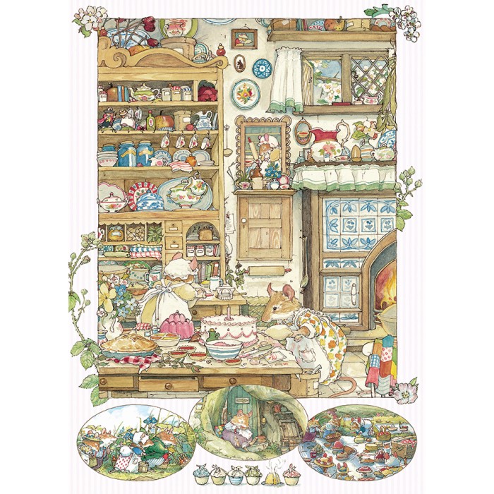 Puzzle Brambly Hedge piknik