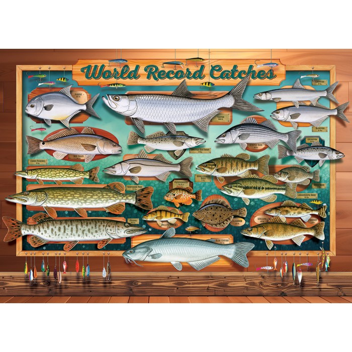 Puzzle XXL dijelovi - World Record Catches