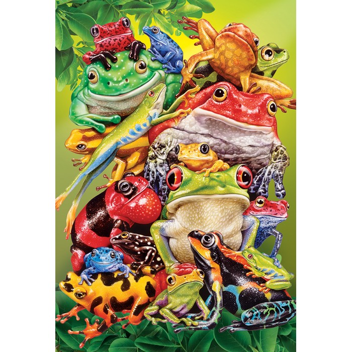 Puzzle XXL dijelovi - Frog Business