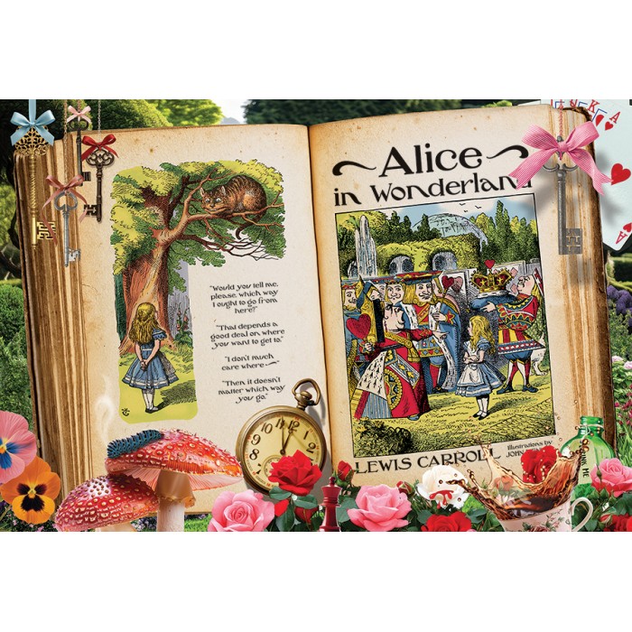 Puzzle XXL dijelovi - Once Upon a Time - Alice in Wonderland