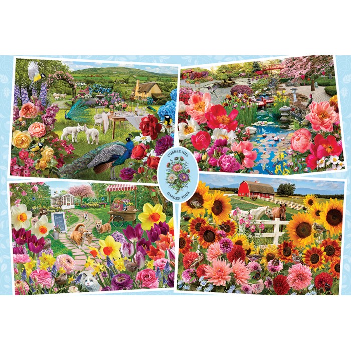 Puzzle XXL dijelovi - Garden Tour